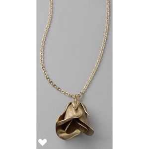 {anthropologie} citrine by the stones necklace